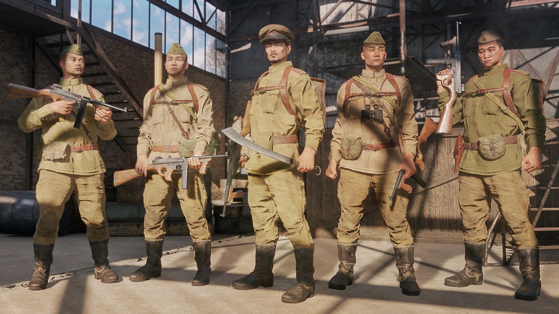 Отряд штурмовиков с Сычуаньскими Томпсонами (СССР, БР III)