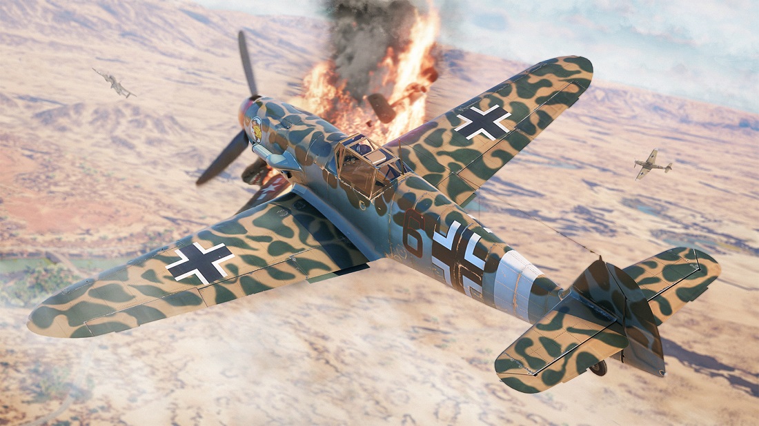 Bf 109 F-4/trop «Black 6» (Германия)