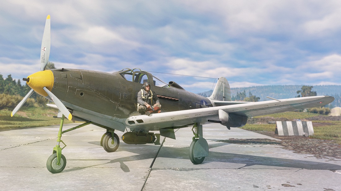 39-я истребительная эскадрилья с P-39Q-5 (США, БР III)